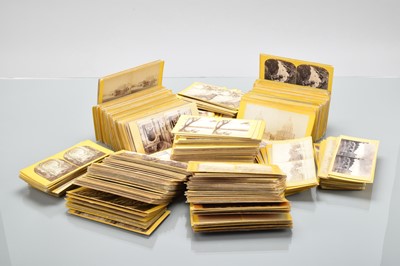 Lot 75 - Approx 400 Stereoscopic Cards