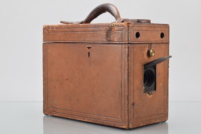 Lot 117 - A R J Beck ''Suitcase'' Quarter Plate Detective Camera