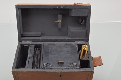 Lot 117 - A R J Beck ''Suitcase'' Quarter Plate Detective Camera