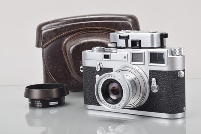 Lot 426 - A Leitz Wetzlar Leica M3 Rangefinder Camera