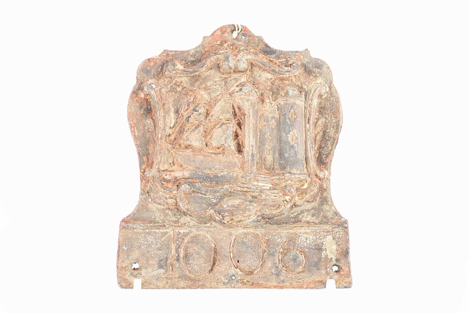 Lot 3 - A 19th Century lead The Bristol  Insurance Company firemark