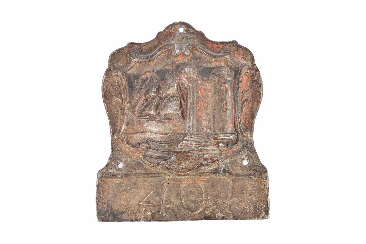 Lot 5 - A 19th Century lead The Bristol Insurance Company firemark