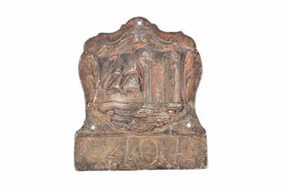Lot 5 - A 19th Century lead The Bristol Insurance Company firemark
