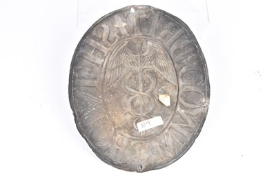 Lot 20 - A 19th Century lead British Commercial Life and Fire Insurance Company founded in 1820 firemark