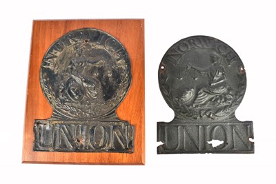 Lot 37 - Two 19th Cenutry Norwich Union Fire Insurance Society firemarks