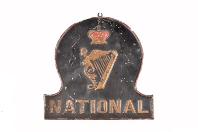 Lot 49 - A 19th Century National Assurance Company of Ireland tinned iron firemark
