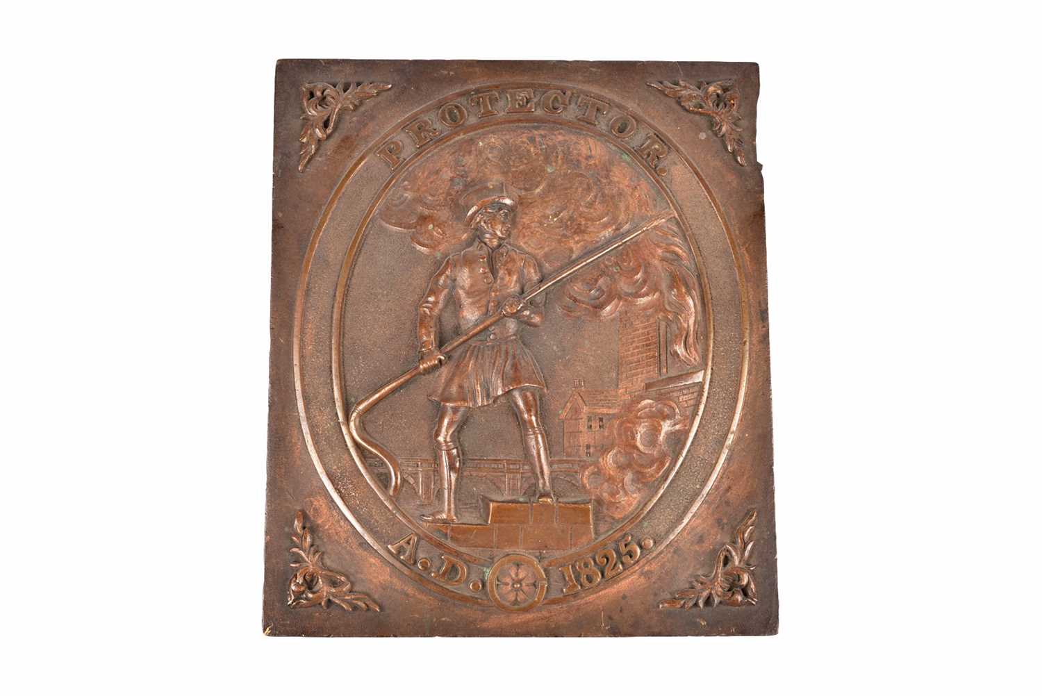 Lot 51 - A 19th Century cast copper Protector Fire Insurance Company firemark