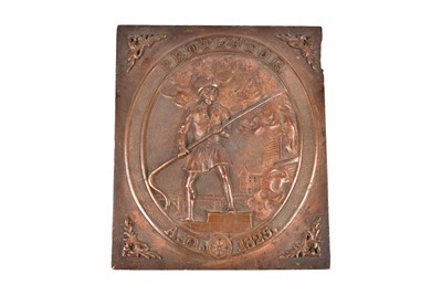 Lot 51 - A 19th Century cast copper Protector Fire Insurance Company firemark