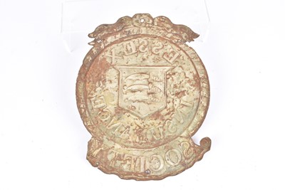 Lot 52 - A 19th Century copper Essex Equitable Insurance Society firemark