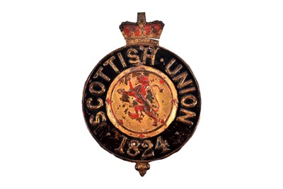 Lot 66 - A 19th Century copper Scottish Union Insurance Company firemark