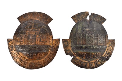 Lot 67 - Two 19th Century copper Berkshire, Gloucestershire and Provincial Life and Fire Assurance Company firemarks
