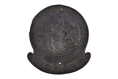 Lot 70 - A 19th Century brass Hampshire, Sussex and Dorset Fire Office firemark