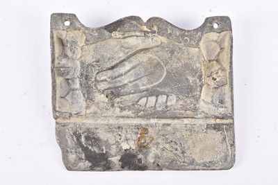 Lot 81 - A 19th Century lead Edinburgh Friendly Insurance Against Losses by Fire firemark