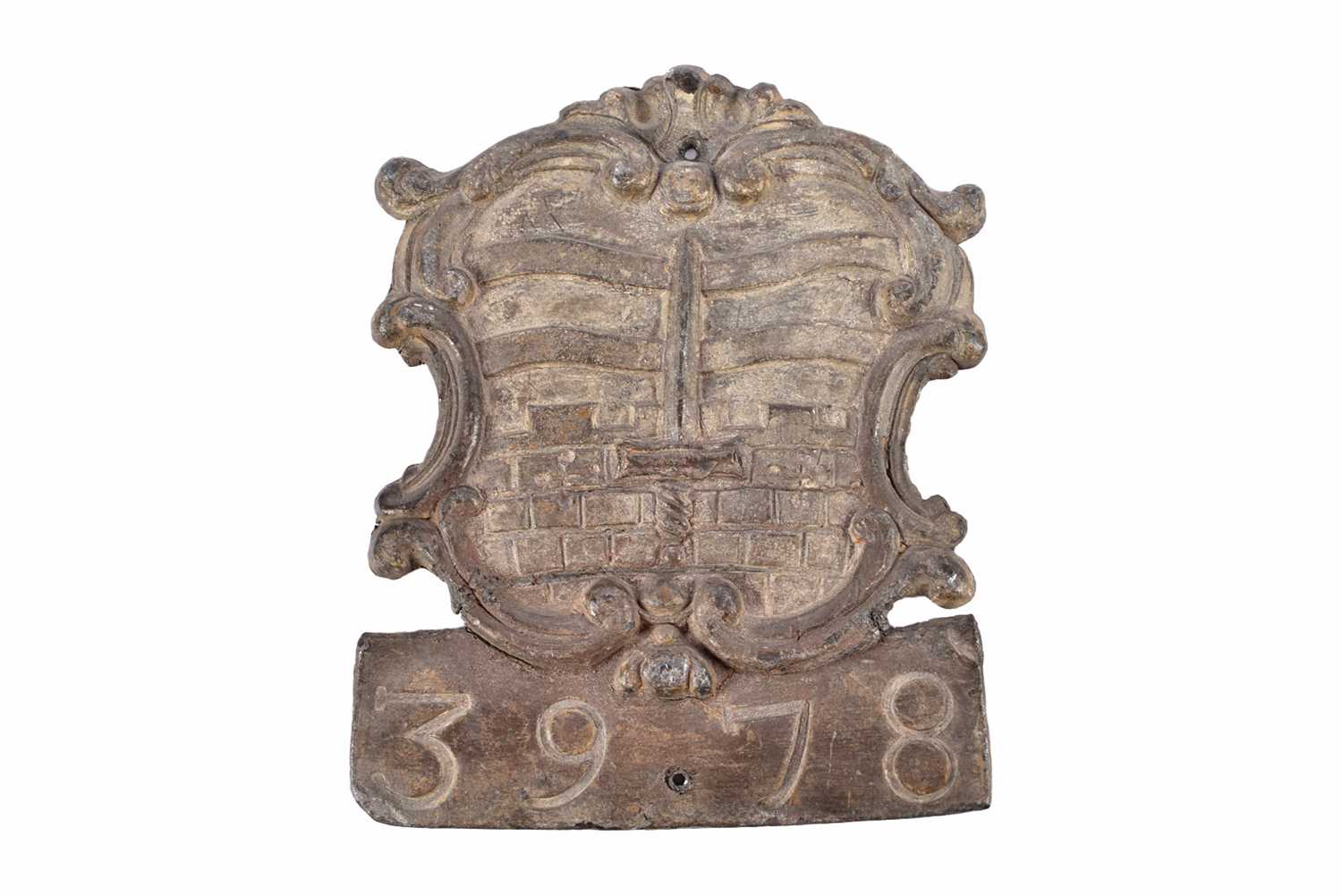 Lot 90 - A 19th Century lead Bath Fire Office firemark