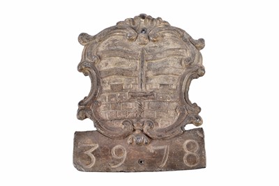 Lot 90 - A 19th Century lead Bath Fire Office firemark