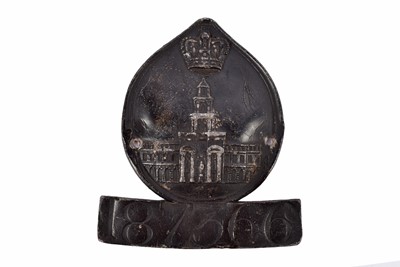 Lot 93 - A 19th Century lead Royal Exchange firemark