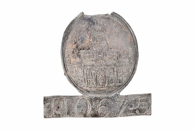 Lot 94 - A 19th Century lead Royal Exchange firemark