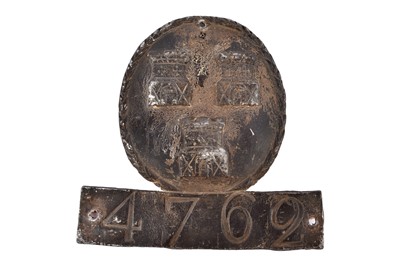Lot 99 - A 19th Century lead Newcastle Upon Tyne Fire Office firemark