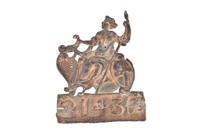 Lot 102 - A 19th Century lead London Assurance firemark