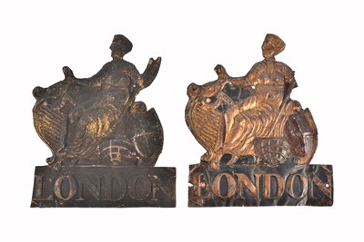 Lot 105 - Two 19th Century copper London Assurance firemarks