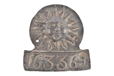 Lot 146 - A lead Sun Fire Office firemark