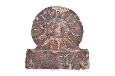 Lot 148 - A lead Sun Fire Office firemark