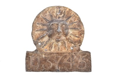 Lot 149 - A lead Sun Fire Office firemark