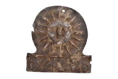 Lot 150 - A lead Sun Fire Office firemark