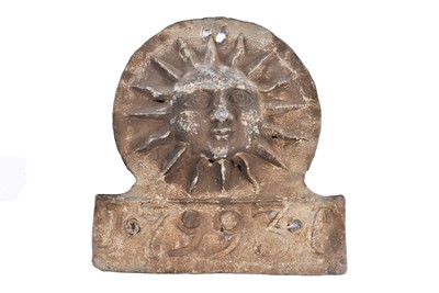 Lot 151 - A lead Sun Fire Office firemark