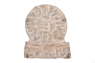 Lot 160 - A lead Sun Fire Office firemark