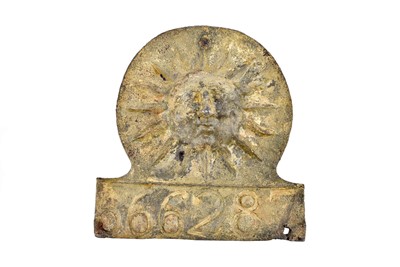Lot 162 - A lead Sun Fire Office firemark