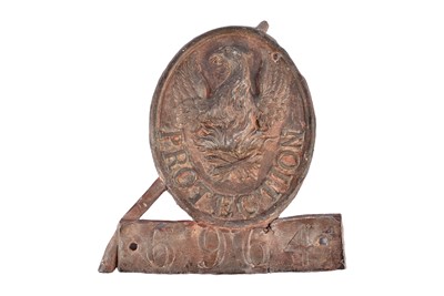 Lot 185 - A 19th Century lead and cast metal Phoenix Assurance Company firemark