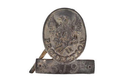 Lot 190 - A 19th Century cast metal Phoenix Assurance Company firemark