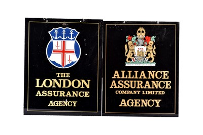 Lot 311 - Two perspex hanging advertising signs