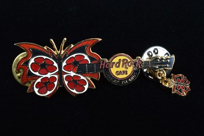 Lot 8 - A collection of twenty marketing Hard Rock Café Cayman Islands pin badges