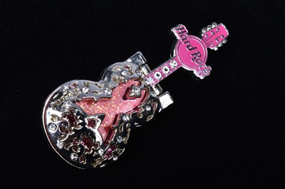 Lot 9 - A collection of twenty dated Hard Rock Café Cayman Islands pin badges