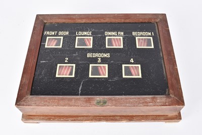 Lot 21 - A 1930s Servant Call Bell Box