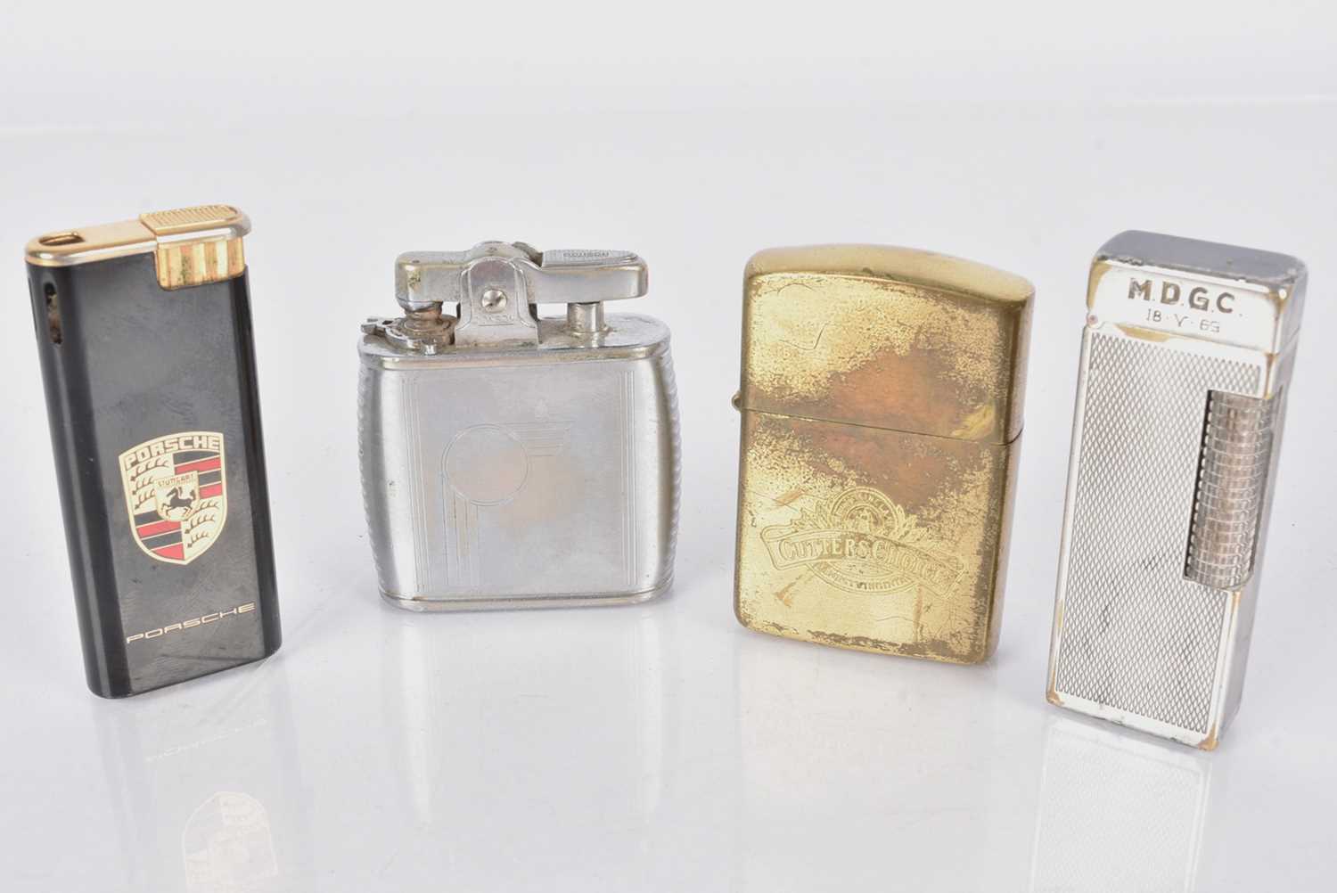 Lot 25 - A Dunhill Plated Pocket lighter