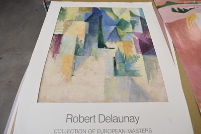 Lot 30 - A collection of Artist and Gallery Posters