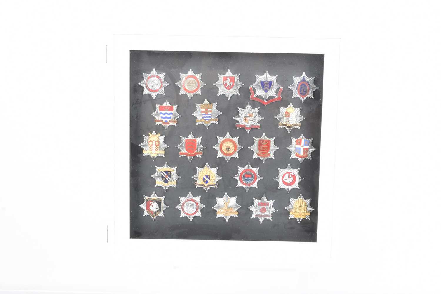 Lot 54 - A collection of 23 well presented Fire Brigade badges