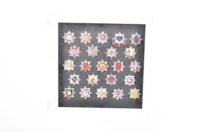 Lot 54 - A collection of 23 well presented Fire Brigade badges