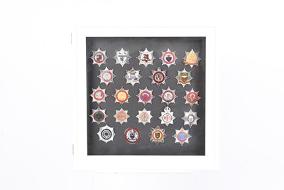 Lot 55 - A collection of 23 well presented Fire Brigade badges