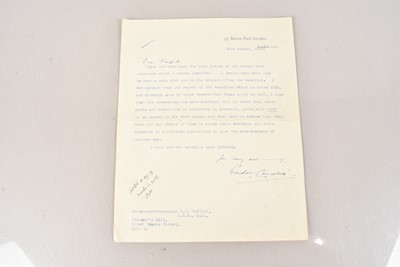 Lot 62 - Vice Admiral Gordon Campbell VC DSO & Two Bars (1886-1953)