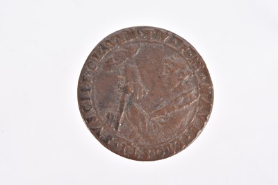 Lot 66 - A bronze Papel medal