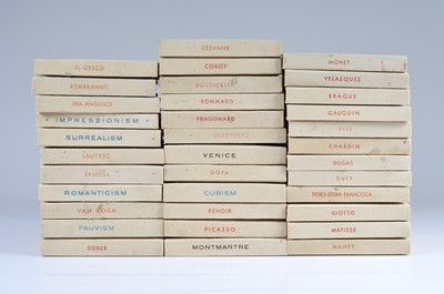 Lot 73 - An extensive collection of thirty five Skira Art Books from the "Taste of our Time" series