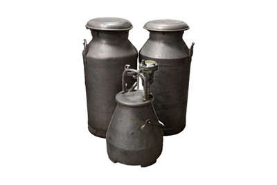 Lot 75 - Two Vintage Milk Churns
