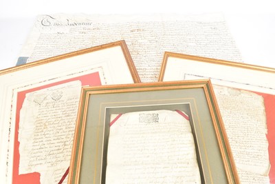 Lot 82 - A group of four Antique Documents