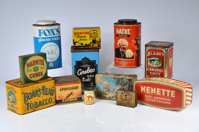 Lot 90 - A large collection of small beverage advertising signs