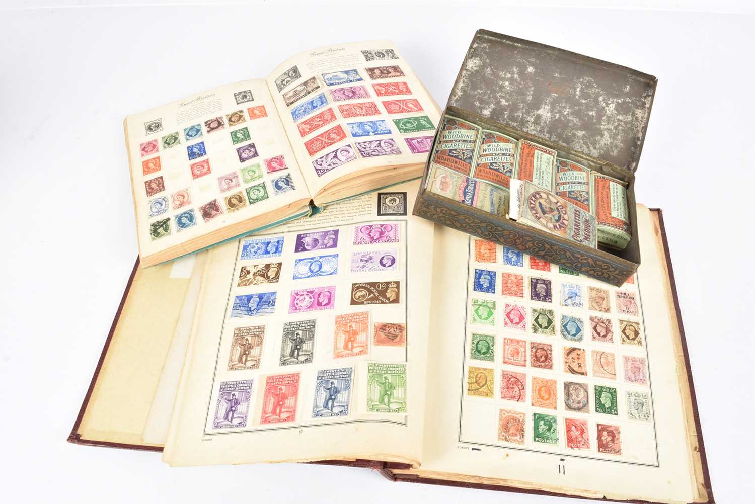 Lot 132 - Two albums of British and World Stamps
