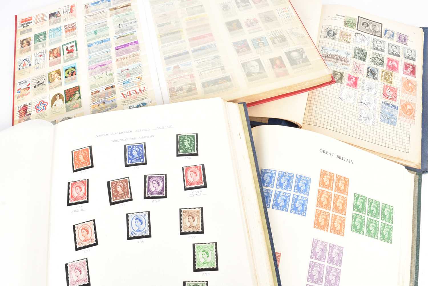 Lot 142 - An assortment of British and Overseas Stamps
